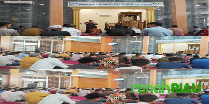 Agenda Diklat Masjid Nurul Ikhsan untuk Imam dan Muadzin se Pekanbaru